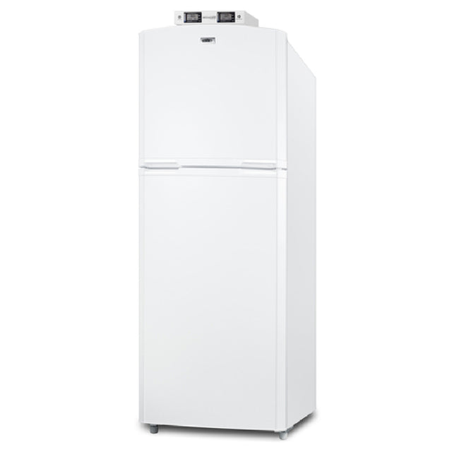 Summit BKRF14W Break Room Refrigerator-Freezer Reach-in One-section