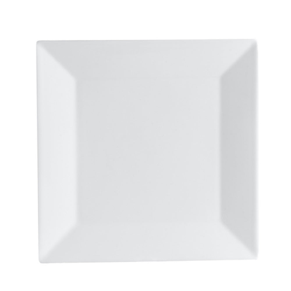 CAC China NGA-16 Niagara Plate 10"L X 10"W X 5/8"H Square