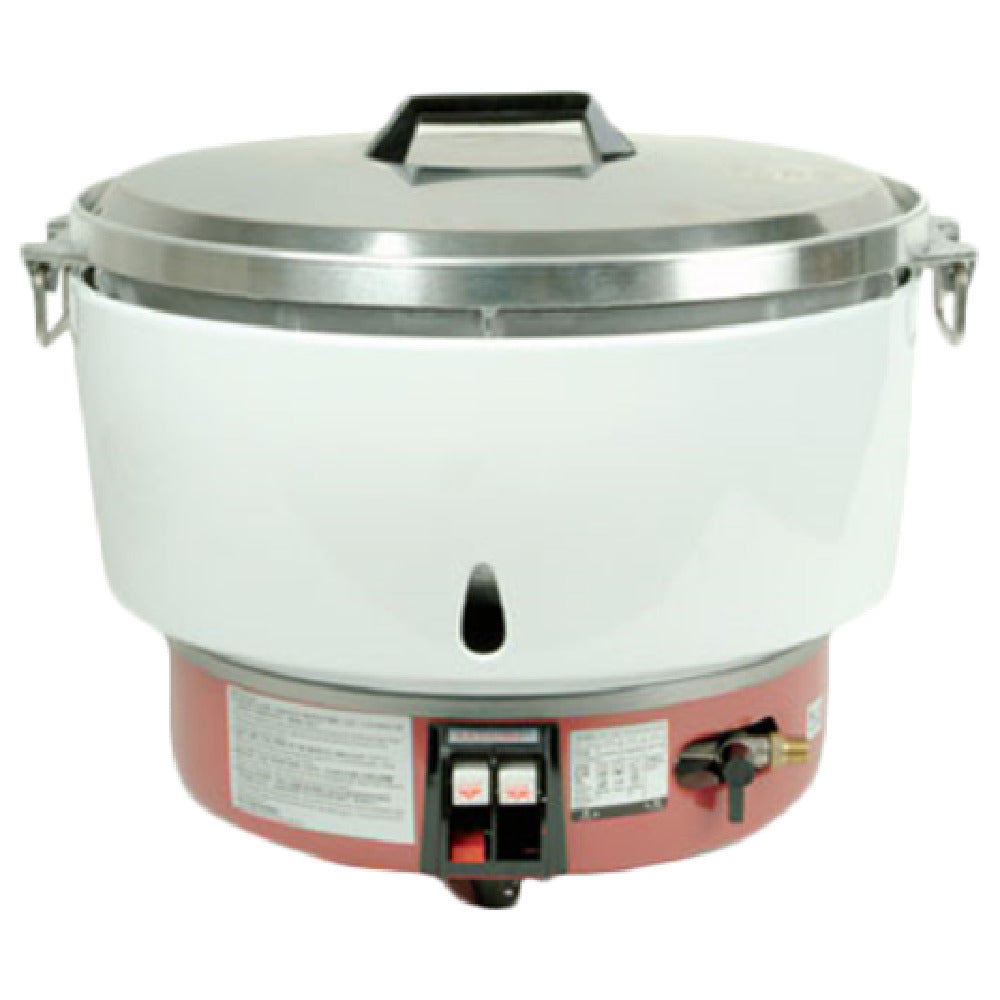 Thunder Group GSRC005N Rice Cooker Natural Gas 50 Cup Uncooked Rice Capacity