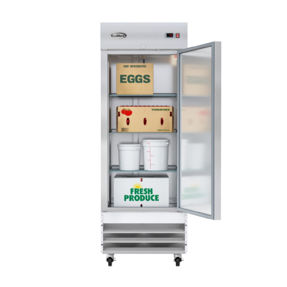 Koolmore RIR-1D-SS-19C - Refrigerator, Reach In, One-section