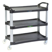 Lakeside 2512 Utility Cart Medium Duty (3) 16-3/4" X 29-1/2" Shelves