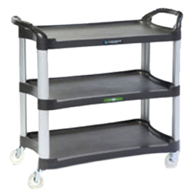 Lakeside 2512 Utility Cart Medium Duty (3) 16-3/4" X 29-1/2" Shelves