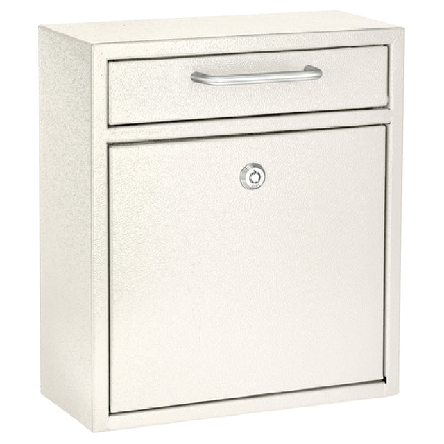 Alpine Industries ADI631-05-WHI Mailbox 10-4/10" X 4-1/2" X 12"H Wall Mountable