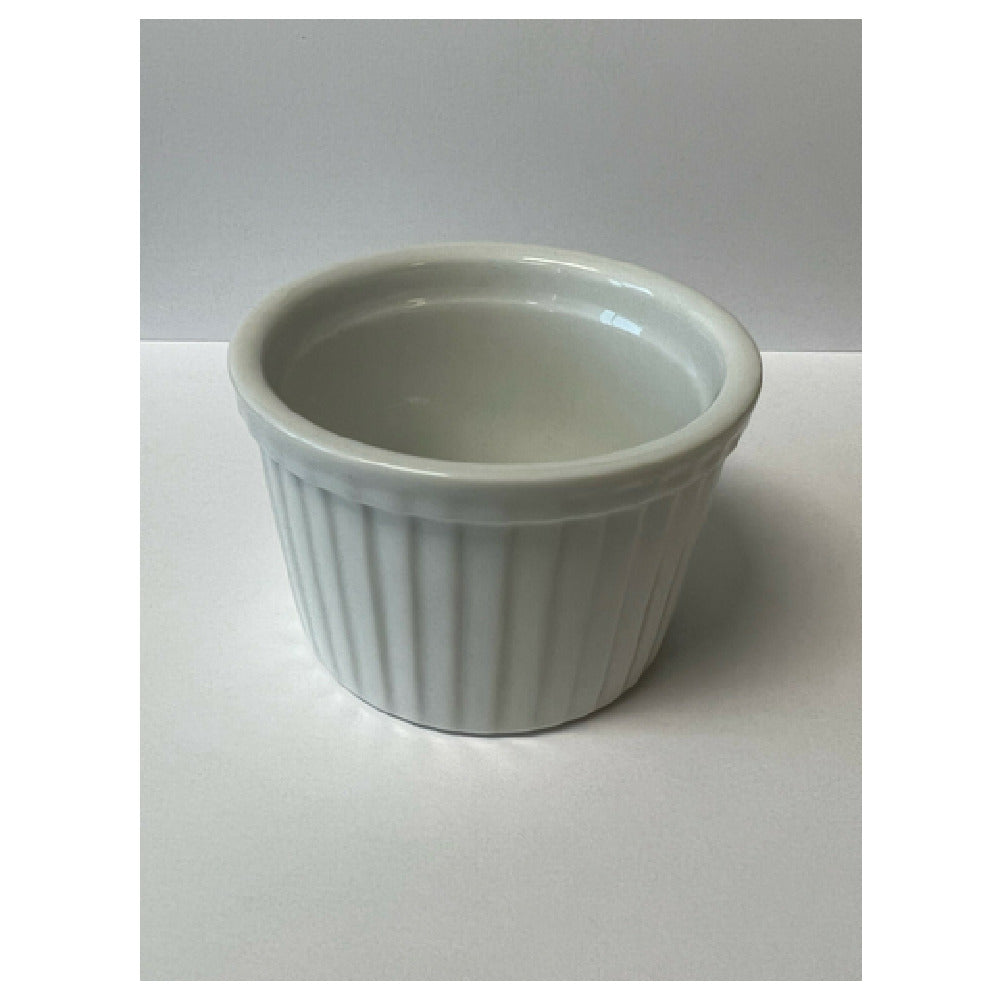 Vertex China RMK-4-P Ramekin 4 Oz. 3-1/8" Dia. X 2"H