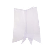 Risch 81 8.5X14 Clear Vinyl Menu Cover 8-1/2" X 14" Quad Pocket