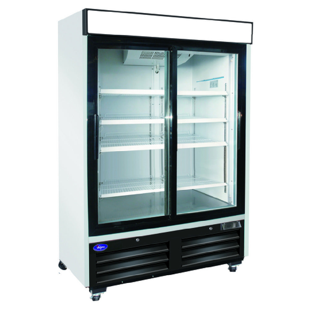 Valpro VP2R-48L-HC Refrigerated Merchandiser Reach-in Two-section