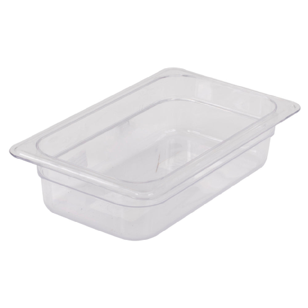 Stanton Trading FP-1402 Steam Table Food Pan 1/4 Size 2.5"D