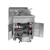 Imperial IFSSP250C_LP Fryer Gas Floor Model. (2) Battery