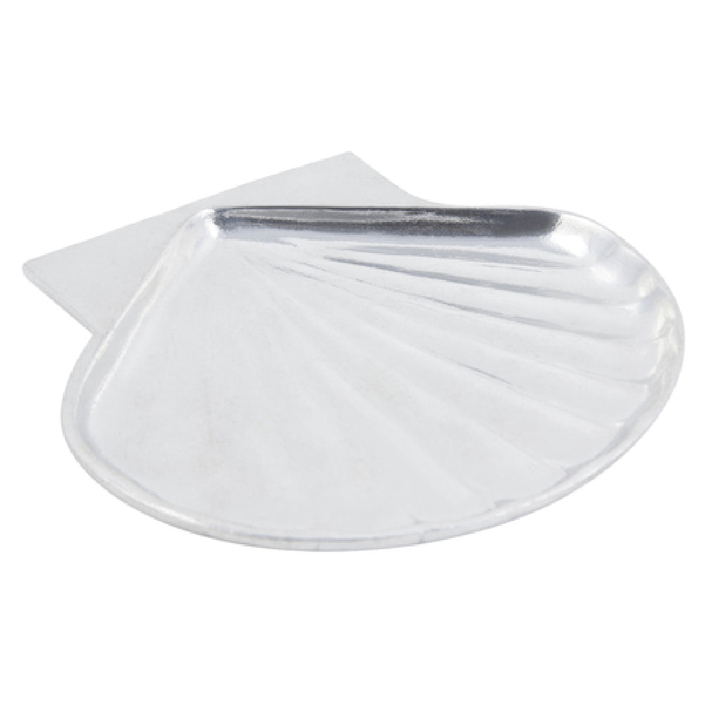 Bon Chef 5044 Shell Dish 8" Aluminum With Pewter-Glo Finish