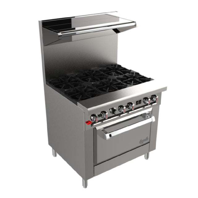 Venancio G482SD-48B_NAT Genesis Series Restaurant Range Gas 48"W