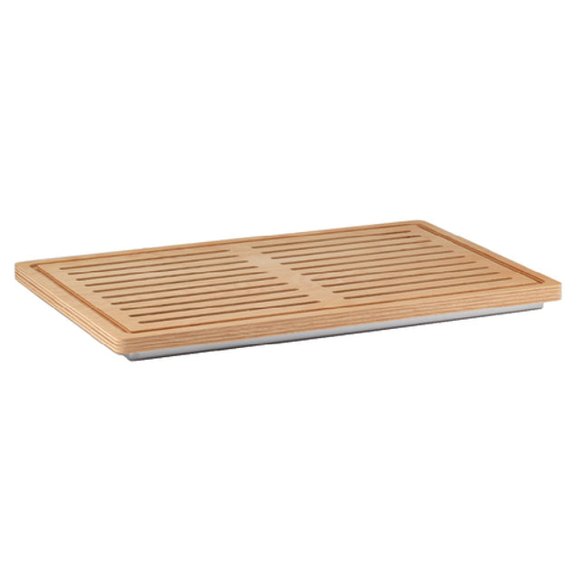 GET Enterprises 3856010 Frilich® Elegance Bread Board 22-4/5"W X 14-4/5"D X 1-2/5"H Rectangular