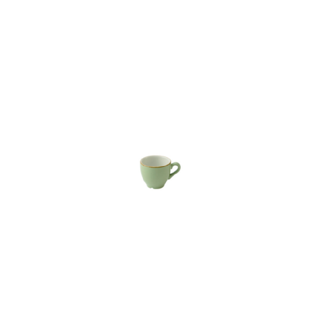 Churchill China SSASCEB91 - Stonecast Sage Green Cafe Espresso Cup, 3.5 Oz., Ceramic