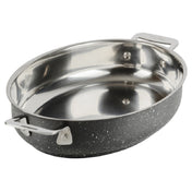 Bon Chef 60019GALAXY HotStone Cucina Au Gratin 48 Oz. 9-5/8" X 7-11/16" X 2-1/4" H