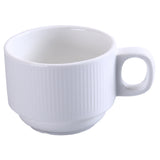 Yanco SI-001 Siena Coffee/Tea Cup 7 Oz. 3-3/8" Dia. X 2-1/2"H
