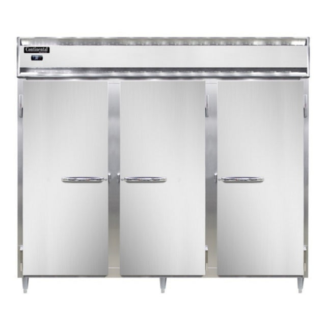 Continental Refrigerator D3RENSAPT-SD-GD Designer Line Wide Refrigerator 75 Cu. Ft. Capacity