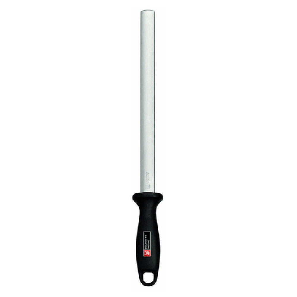 Zwilling 32525-301 Diamond Sharpening Steel 12" Black Plastic Handle