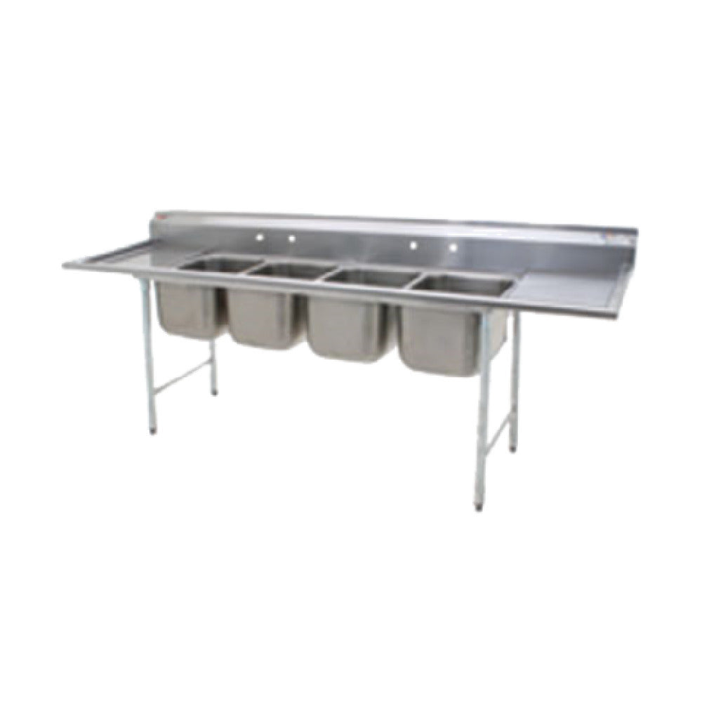Eagle 414-18-4-18 414 Series Sink Four Compartment 116"W X 31-3/4"D