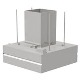 Avtec SSA-ISLE72 - SimpleSpec Isle Display Cooking Hood, Type I, Island Style - Square