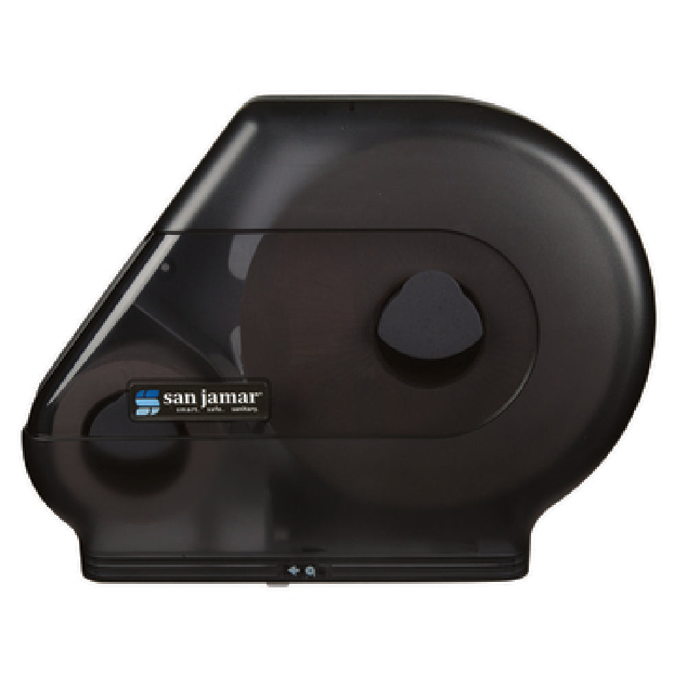 San Jamar R6500TBK Classic® Quantum Bath Tissue Dispenser 22"W X 5-7/8"D X 16-1/2"H
