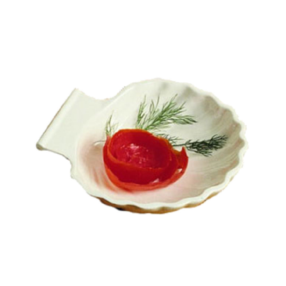 Bon Chef 5046BLKSPKLD Shell Dish 12 Oz. 6-1/2"