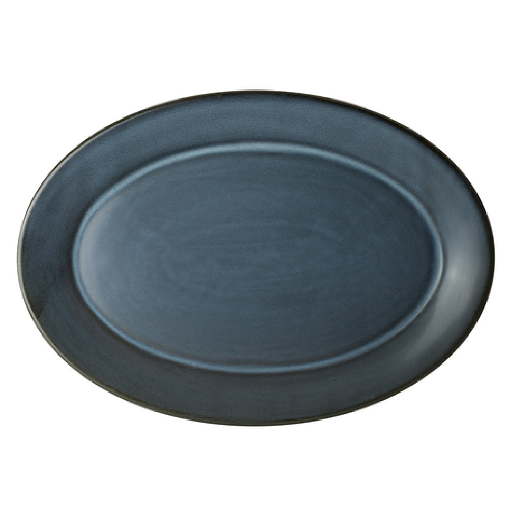 Steelite 6124RG020 Oval Platter 15.5" X 11.0"Potters Collection Storm