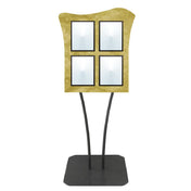 Hubert 49834 - Menu Board, 4-pocket, Floor Stand