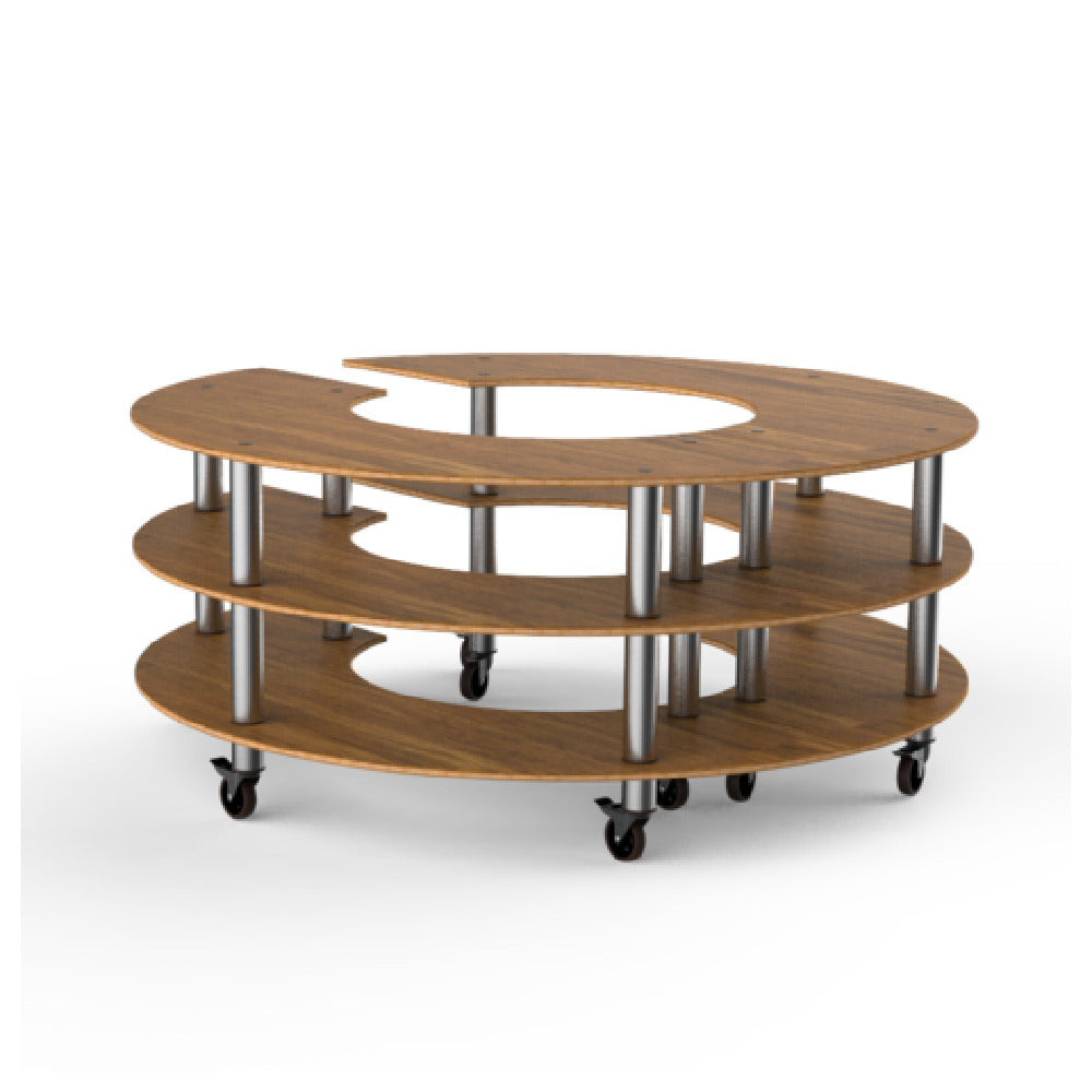 Steelite MGCMSA03BSXW - Round Station, 81.5" X 35.0", Modular