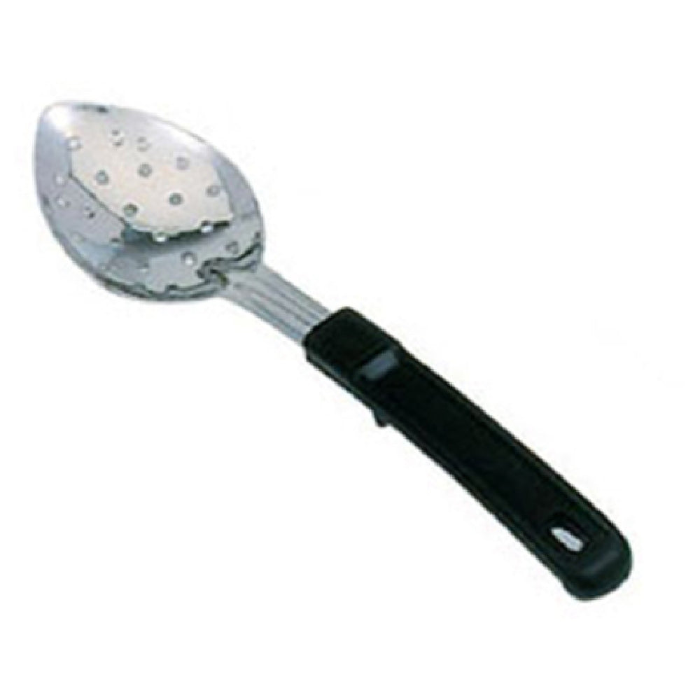 Omcan 80730 11-inch Stainless Steel Perforated Basting Spoon With Stop-Hook Handle