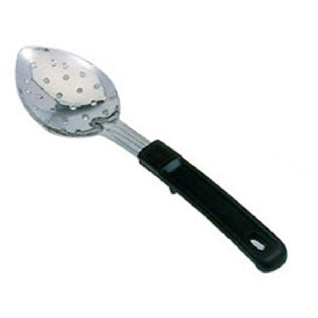 Omcan 80730 11-inch Stainless Steel Perforated Basting Spoon With Stop-Hook Handle