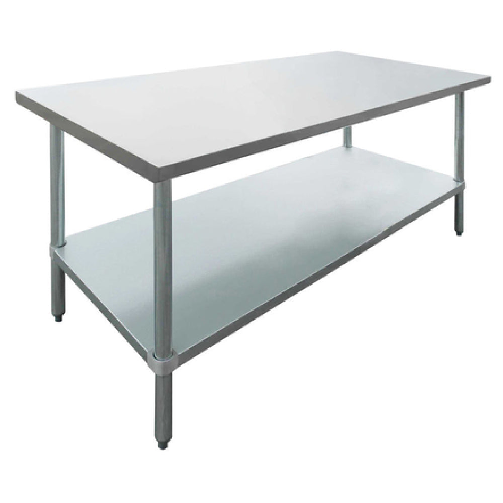 Hubert 65802 - Work Table, 60"W X 30"D X 34"H, Rectangular