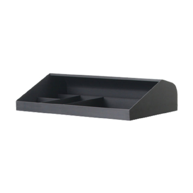Forbes Industries 2360-MB Top Tray Organizer With Partial Curved Privacy Panel