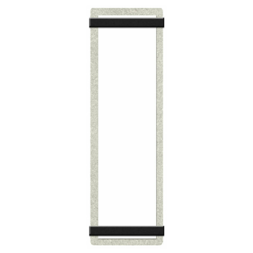 Menu Solutions ALSIN44-RB Menu Board Holds 4-1/4" X 14" Insert Single Panel