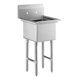 Empura EHD11818 - Sink, 23"W X 23.5"D X 44.25"H, (1) Compartment