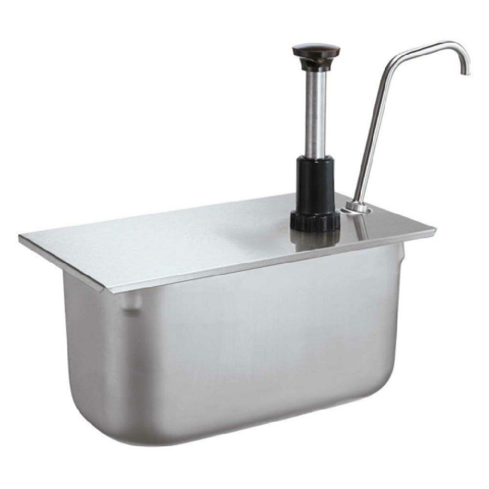 Server Products 83420 CP-1/4 FOOD PAN PUMP Dispenses Thick Condiments And Thicker Craft Sauces From A 1/4-size