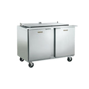 Traulsen UST279-L-SB Dealer's Choice Compact Prep Table Refrigerator With Low-profile Flat Cover
