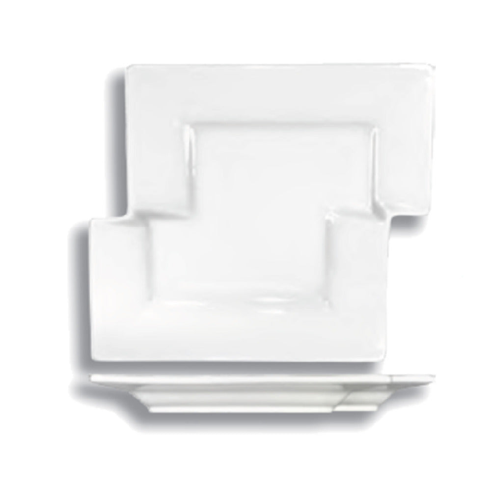 International Tableware EL-75 Puzzle Plate 8-1/8" X 7-1/8" Free Form