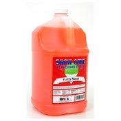 Winco 72012 Benchmark Snow Cone Syrup 1 Gallon Fuzzy Navel