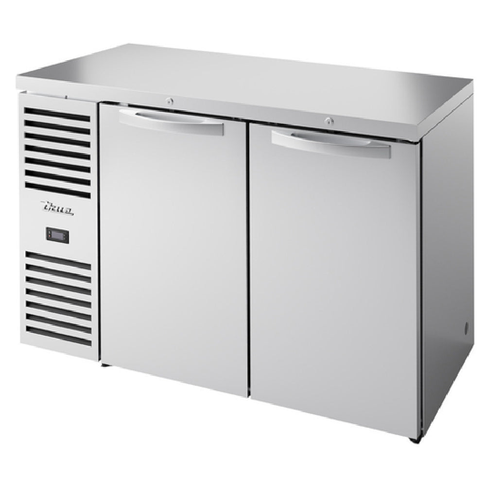 True Refrigeration TBR52-RISZ1-L-S-SS-1 Refrigerated Back Bar Cooler Two-section