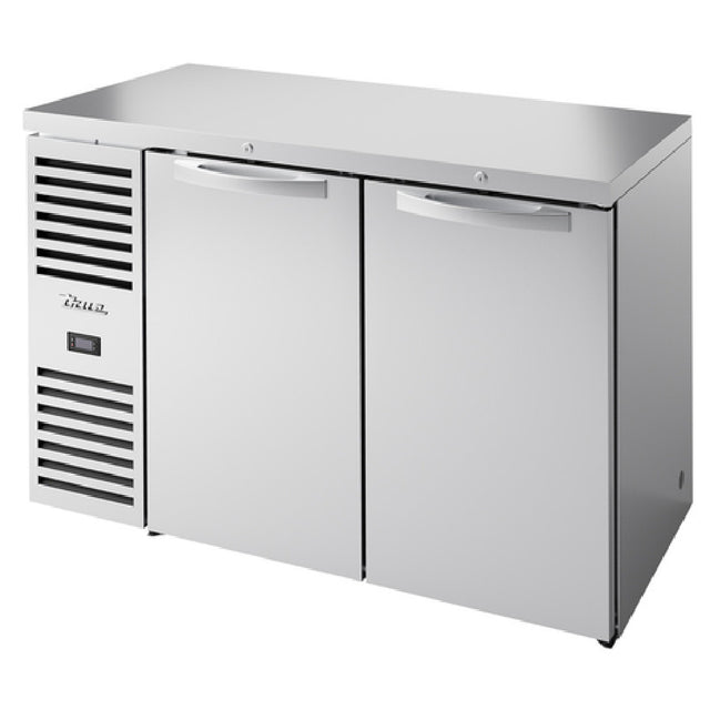True Refrigeration TBR52-RISZ1-L-S-SS-1 Refrigerated Back Bar Cooler Two-section