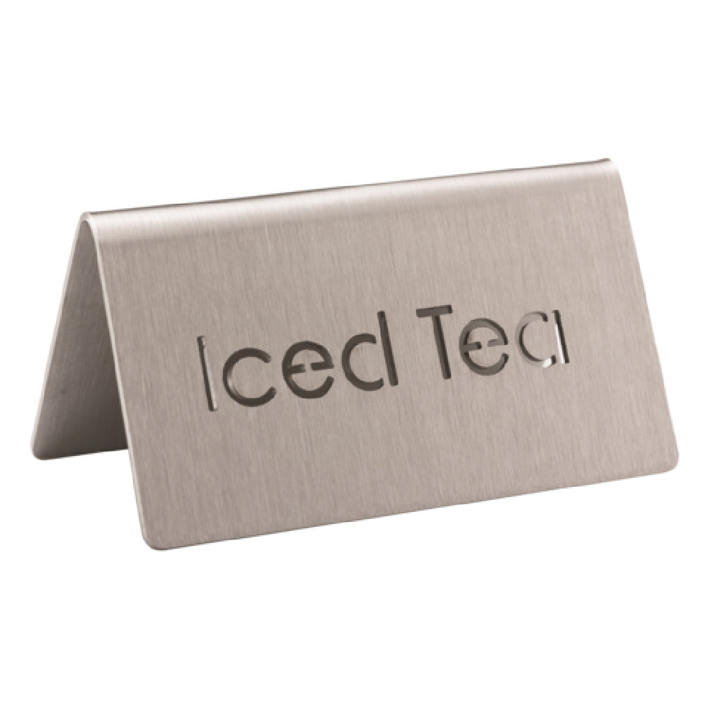 Service Ideas 1C-BF-ICEDTEA-MOD Service Ideas Laser Cut ID Tent Table Tent Iced Tea
