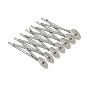 JB Prince B842 7 Dough Divider (7) 2" Dia. Wheels 1/2"L To 5"L Cut Strip Size Range