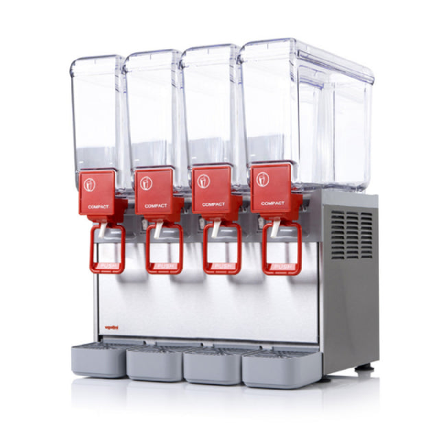 Monaco Foodservice UEAC401K0 Ugolini Arctic Compact Cold Beverage Dispenser (4) Bowls
