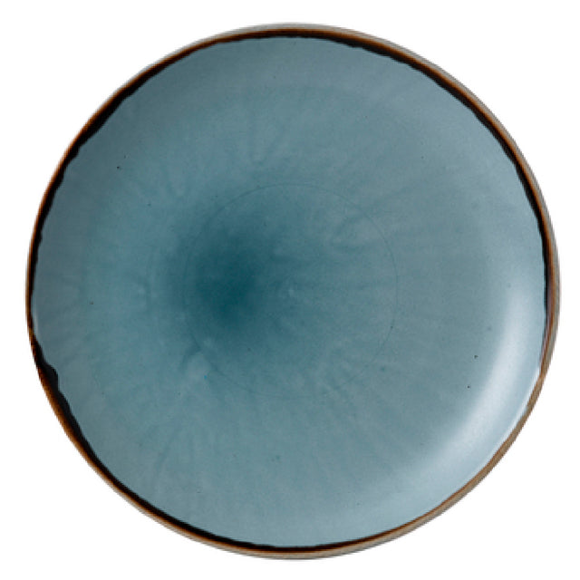 Arc Cardinal HBL21 Dudson Harvest Blue Coupe Plate (D:8.67'') Vitrified Ceramic