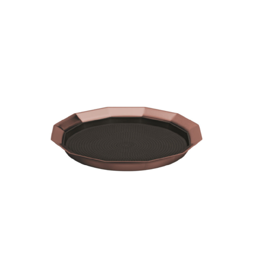 Service Ideas TRPN119RIBSRG Service Ideas Bar Serviing Tray 12-sided Non-slip