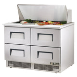 True Mfg. - General Foodservice TFP-48-18M-D-4 - Sandwich/Salad Unit, Two-section