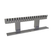 Glastender BRT-20-SSR Bridge Draft Dispensing Tower Countertop (20) Stainless Steel Faucets (handles Not Included)