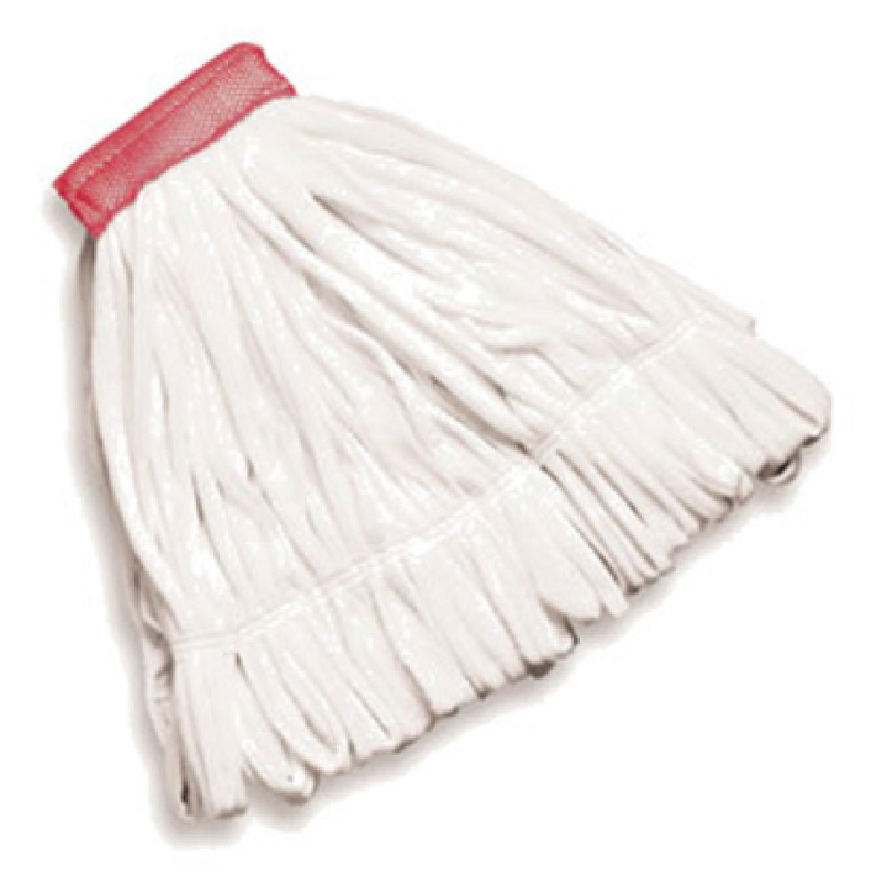 Rubbermaid FGT25600WH00 Rough Wet Mop Head Large Fleece Cotton/polyester Blend