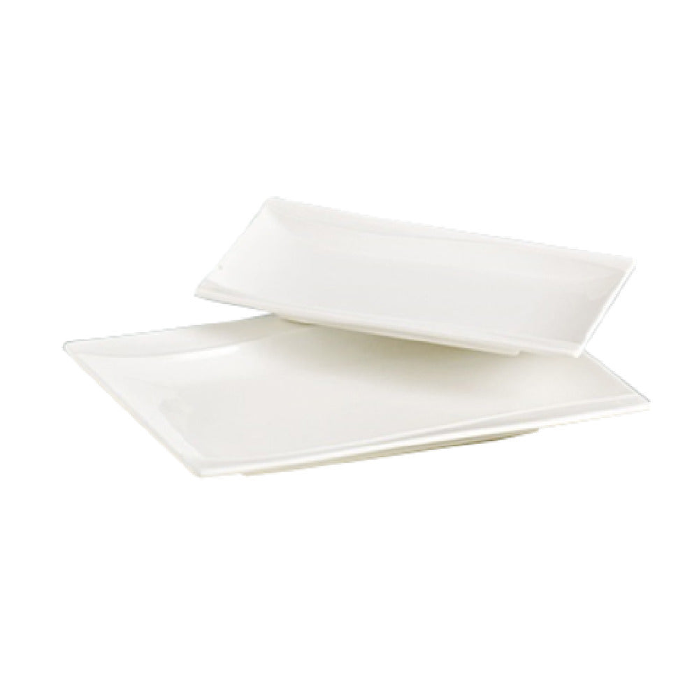 Yanco SW-209 Sea Wave Plate 9"L X 6-1/4"W Rectangular