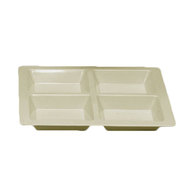 Thunder Group PS5104V Compartment Plate 4-wells 60 Oz.
