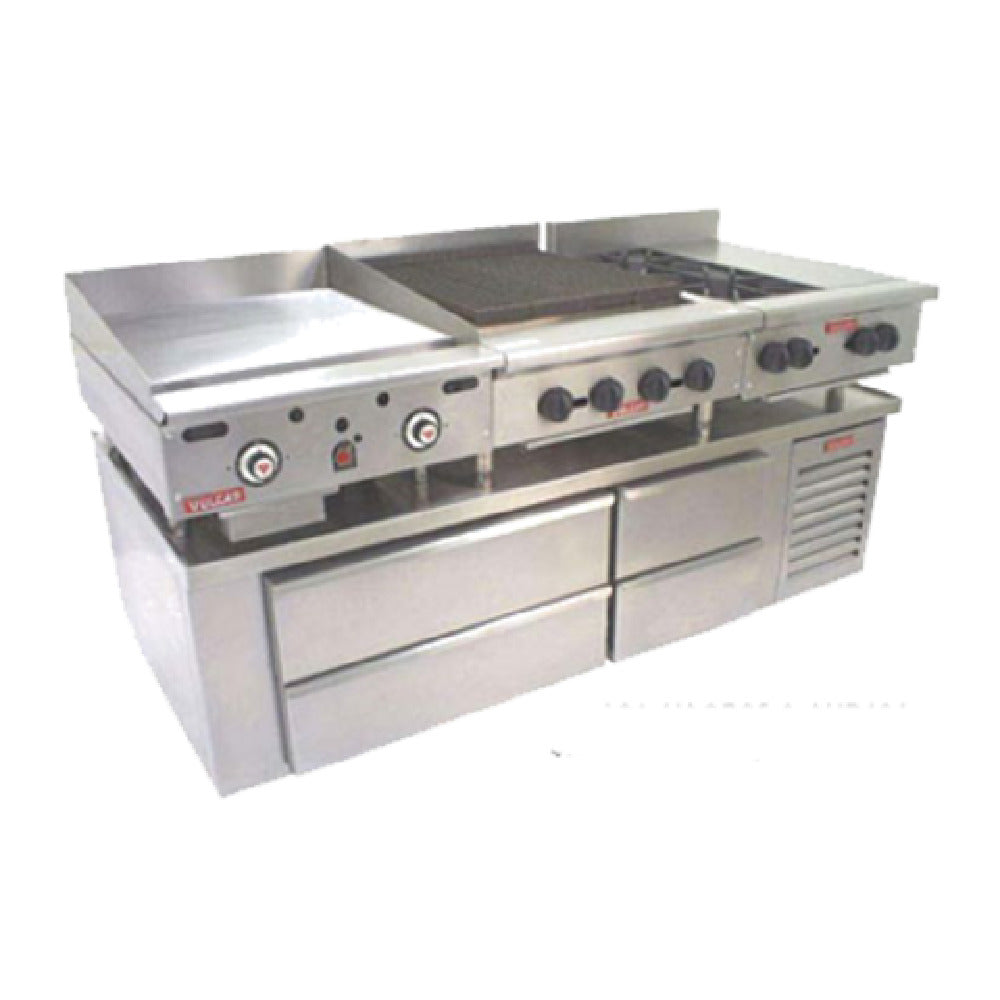 Wolf ARS72 Achiever Refrigerated Base 72" Self-contained